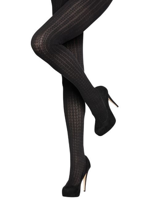 Totally Textured Cable Tights