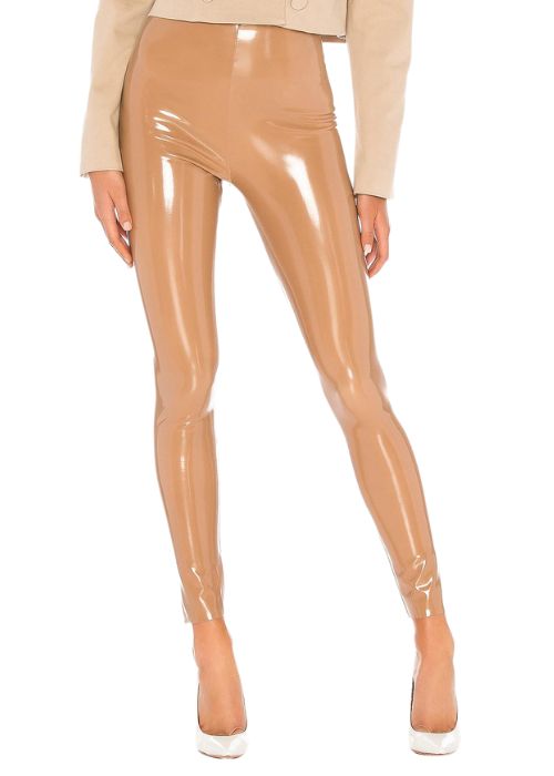 Commando Faux Patent Leather Leggings In Stock At UK Tights