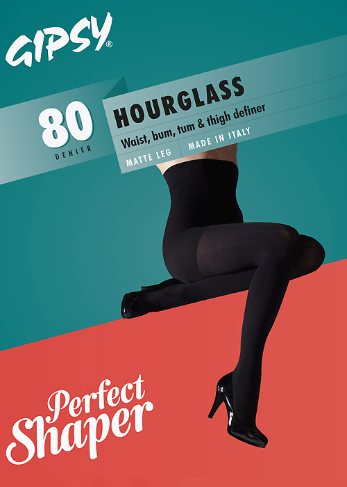 Gipsy Hourglass 80 Opaque Shaper Tights