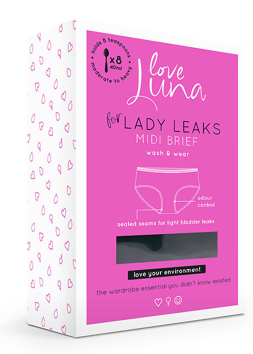 Love Luna for Lady Leaks Midi Brief SideZoom 4
