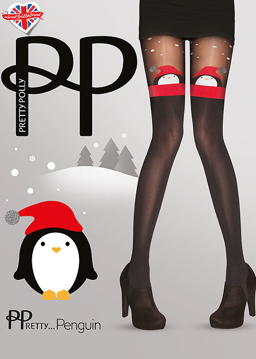 Pretty Polly christmas snowman tights