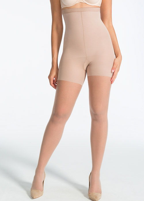 Spanx High-Waisted Invisible Luxe Leg Sheer Tights In Stock At UK