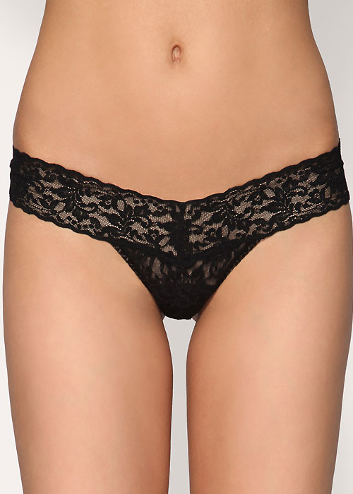 Hanky Panky Signature Lace Low Rise Thong In Stock At UK Tights