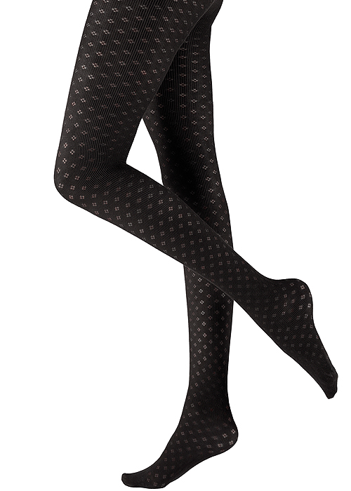 Pretty Polly Small Diamond Flower Tights In Stock At UK Tights