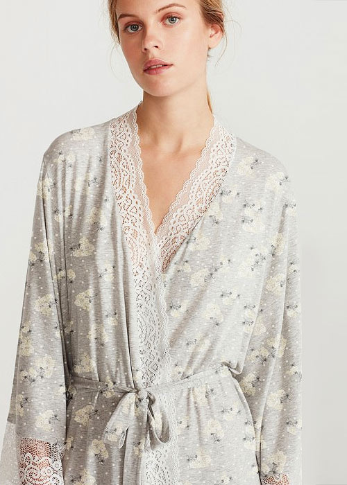 Promise Hebe Floral Robe SideZoom 2
