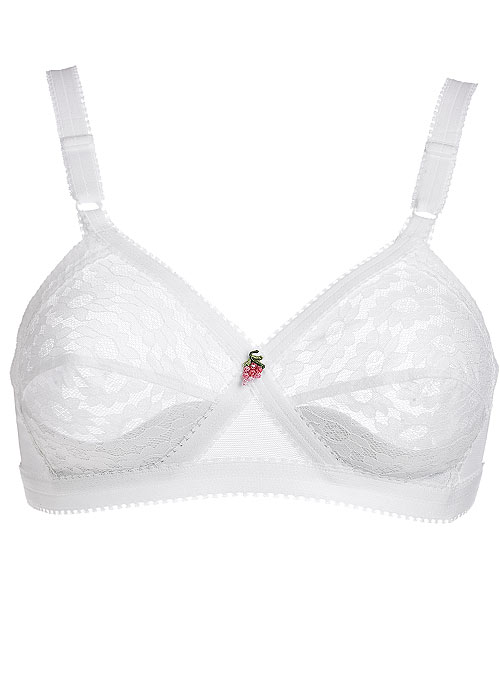 Playtex Cross Your Heart Support All Over Lace Soft Cup Bra SideZoom 2