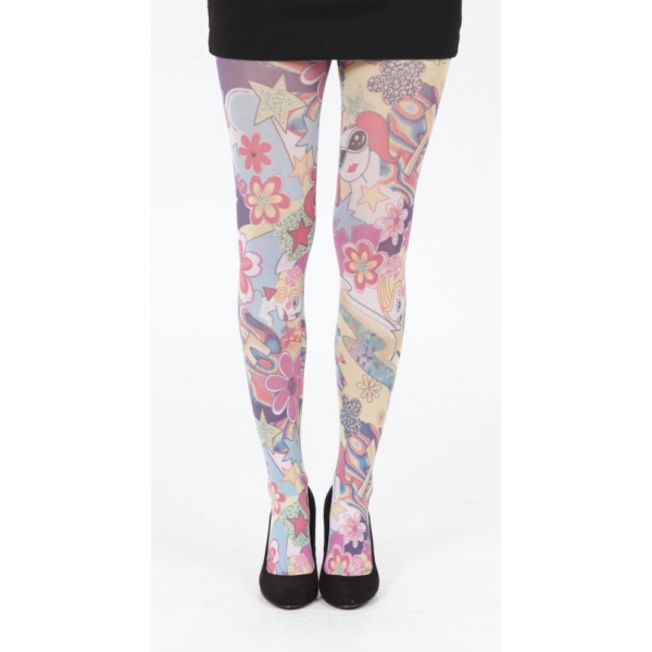 Summer is Pamela Mann's time to shine in funky tights - UK Tights Blog