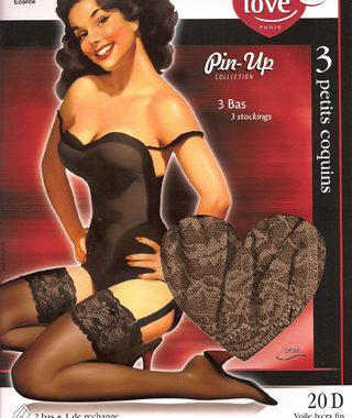 Love Me Pin Up Axelle Stockings