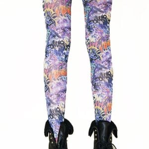 Art Attack Patterned Tights
