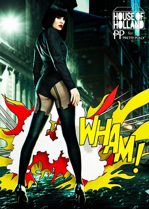 Henry Holland Mesh Suspender Tights