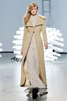 Autumn Winter Coat Trends in ivory