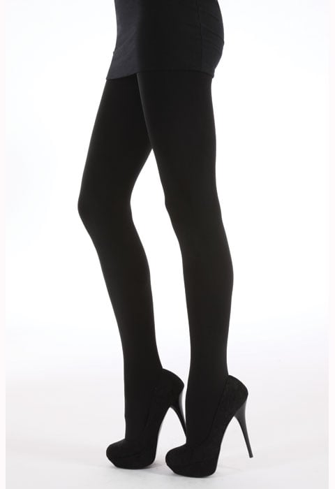 Silky Textures 140 denier thermal fleece tights for winter