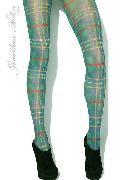 JONATHAN ASTON TARTAN TIGHTS