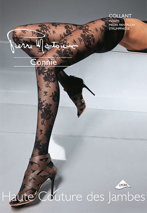 Pierre Mantoux Lace Net Connie Tights