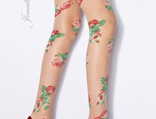 Jonathan Aston Bouquet Floral Tights