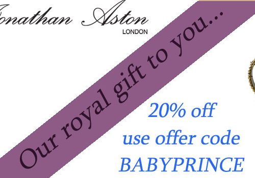Jonathan Aston Hosiery Offer Baby Prince 20% Royal