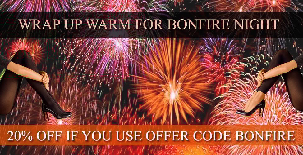 Bonfire night hosiery