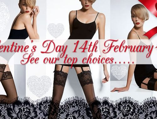 Valentines Day hosiery