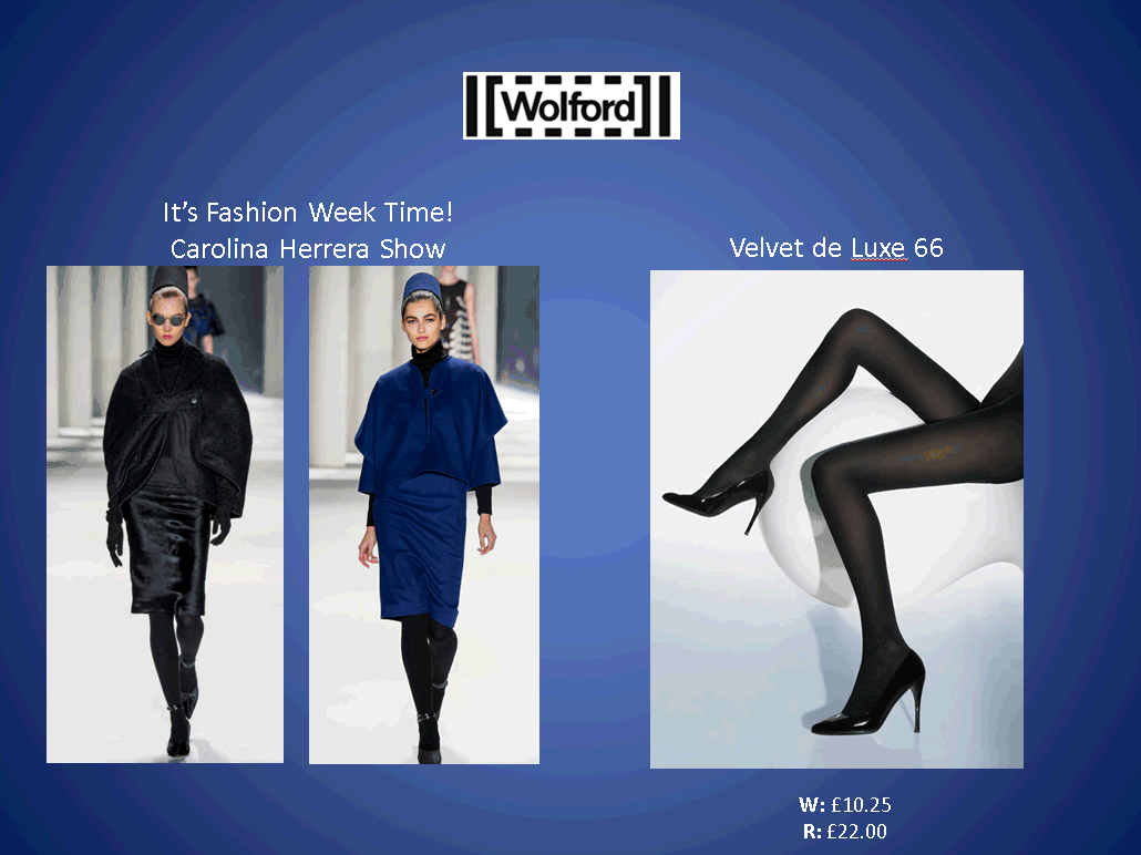 velvet de luxe 66 wolford carolina herrera show