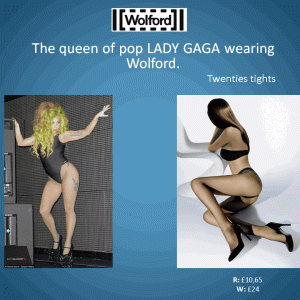 Twenties Tights by Wolford - Lady Gaga