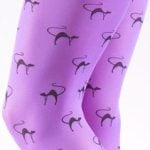 Silky Tattoo Creepy Cats Tights