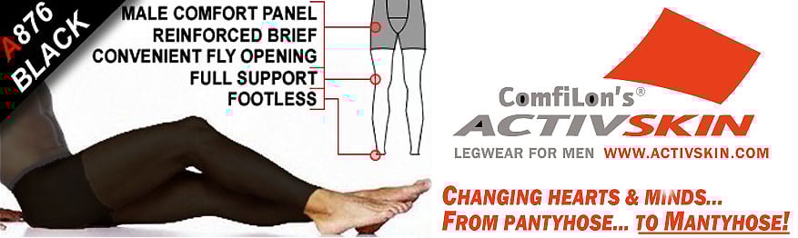 Activskin Thermofabric Opaque Full Support With Fly Footless Tights