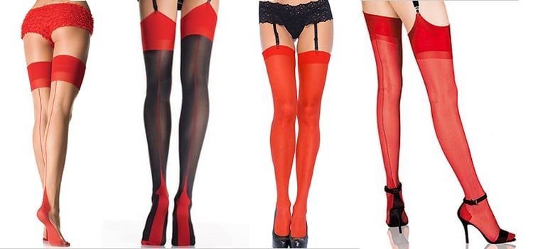 Miss Santa leg wear