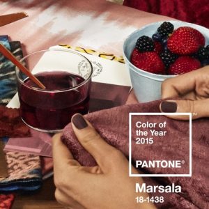 Marsala colour 18-1438 pantone colour of the year 2015