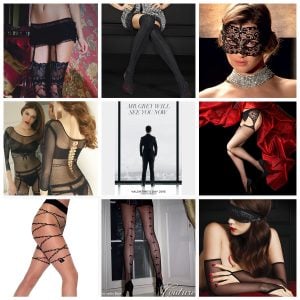 50 shades of grey themed products by UK Tights