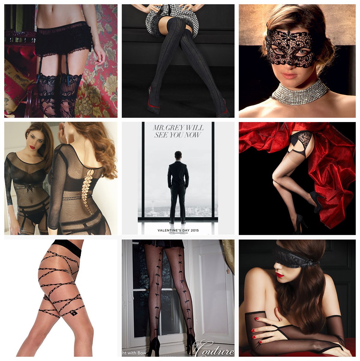 50 shades of grey UKTights selection