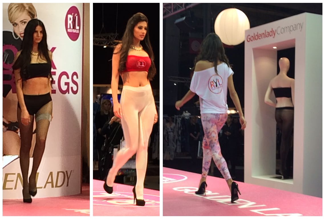 Salon International de la Lingerie GoldenLady catwalk