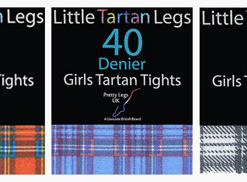 children tartan tights