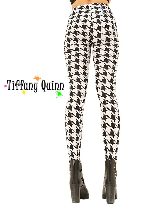 Tiffany Quinn Houndstooth Check Leggings