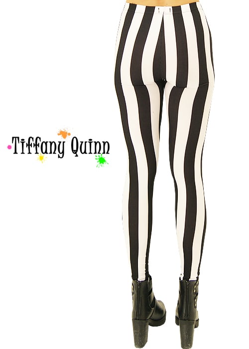 Tiffany Quinn Vertical Stripe Leggings
