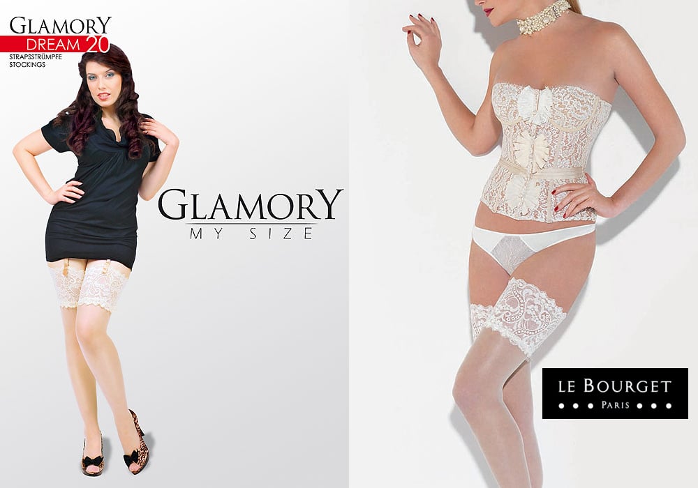 bridal stockings plus size