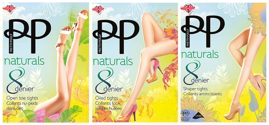 Pretty Polly Naturals collection