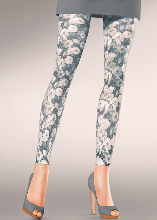 Kunert Fashion Bouquet Footless Tights