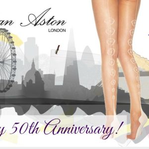 UK Tights Jonathan Aston London 50th Anniversary Banner
