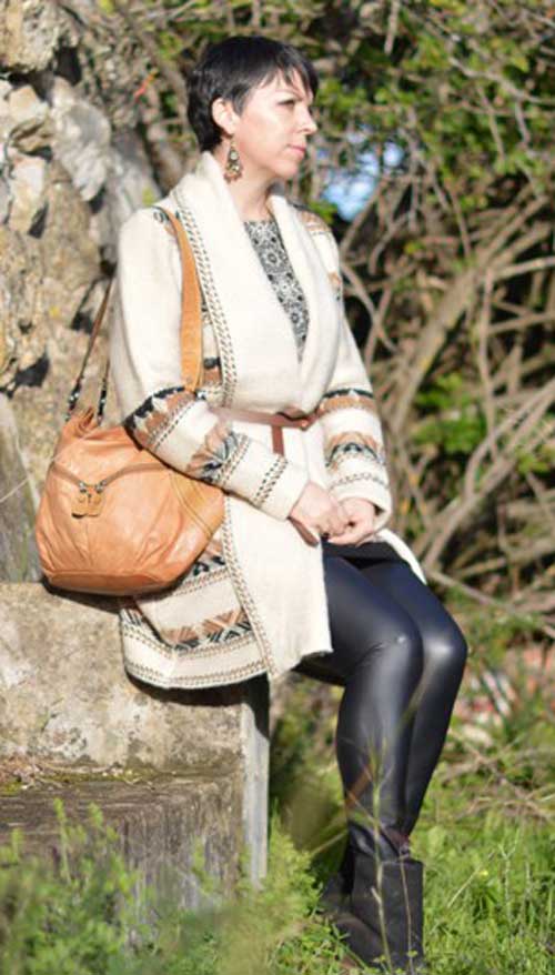 Suzy Turner Leather Look Leggings