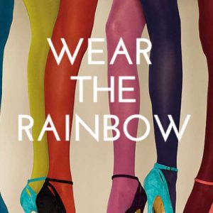 Wear the Rainbow Legwear Style Banner