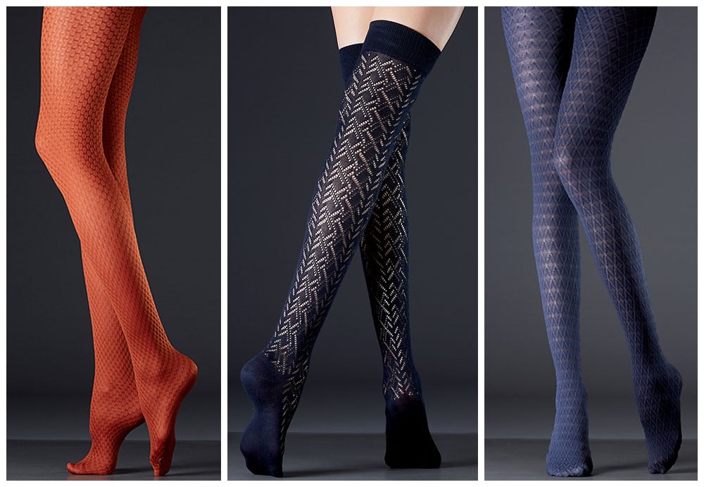 Max-Mara-AW-16-Hosiery-Max-Mara-Patterned-Tights-Max Mara Perseo, Max Mara Zattera & Max Mara Kansas