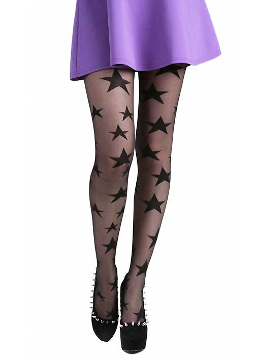 pamela mann all over sheer stars for Halloween