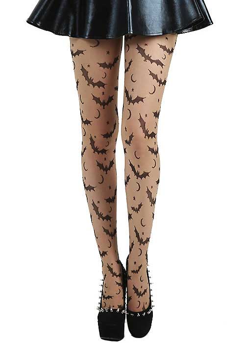 pamela mann bat, stars and moon tights Hallowen