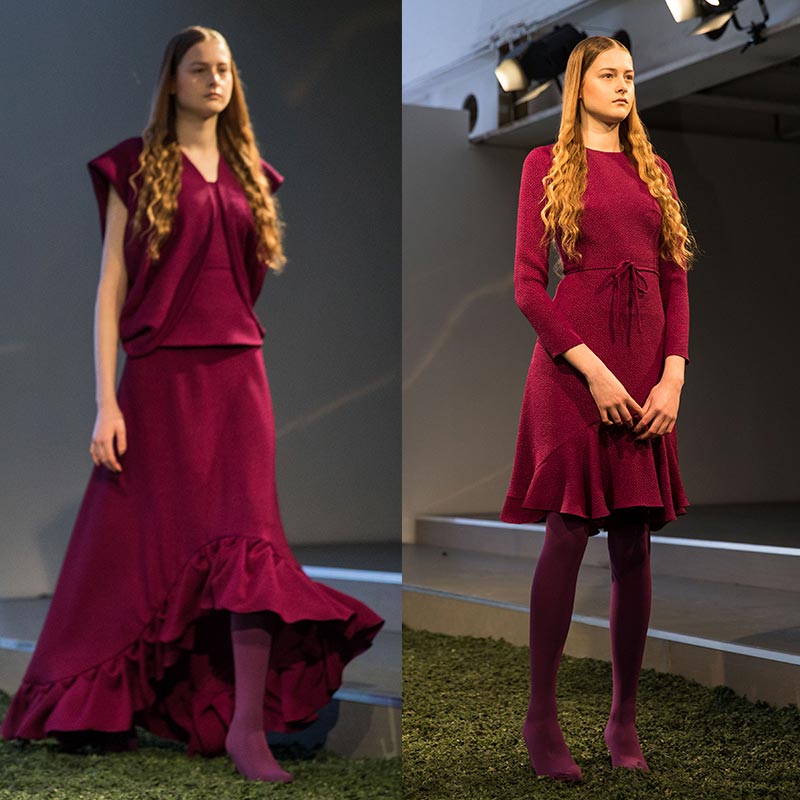 A coloured tights style for 2018: Bordeaux Tights A coloured tights style for 2018: Bordeaux Tights