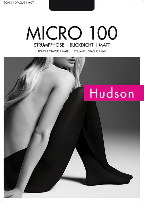Hudson thick black tights Hudson thick 100 denier black tights
