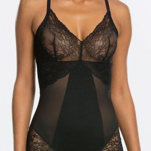 Spanx black shaping bodysuit