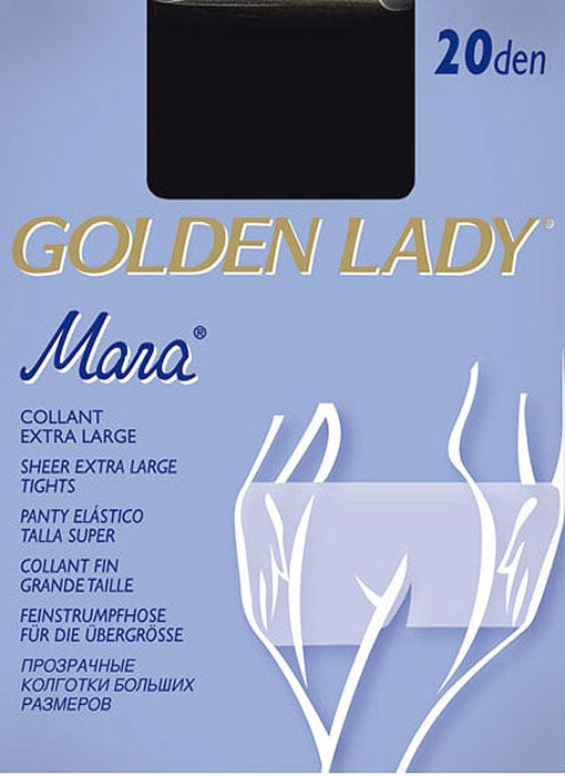 Golden Lady Mara's plus size tights