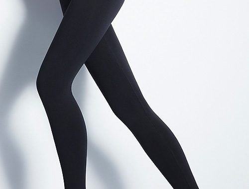 Giulia Seamfree Black Leggings