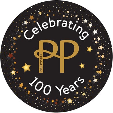 Pretty Polly centenary logo