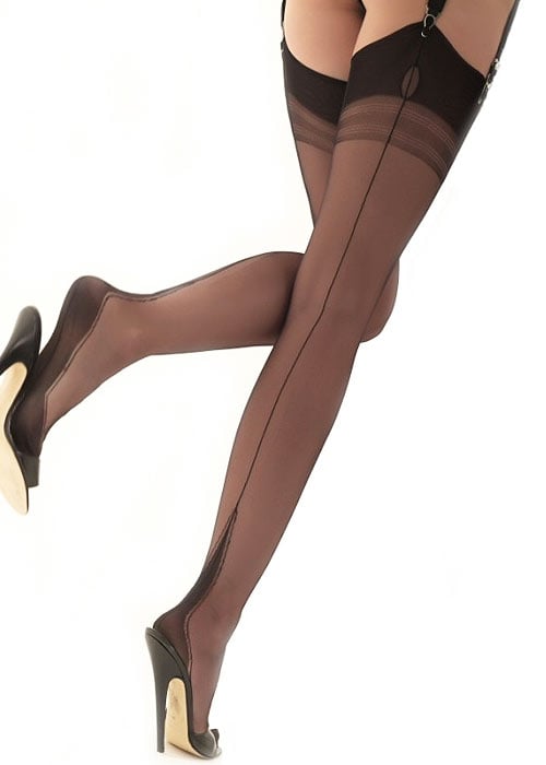 Point Heel Stockings